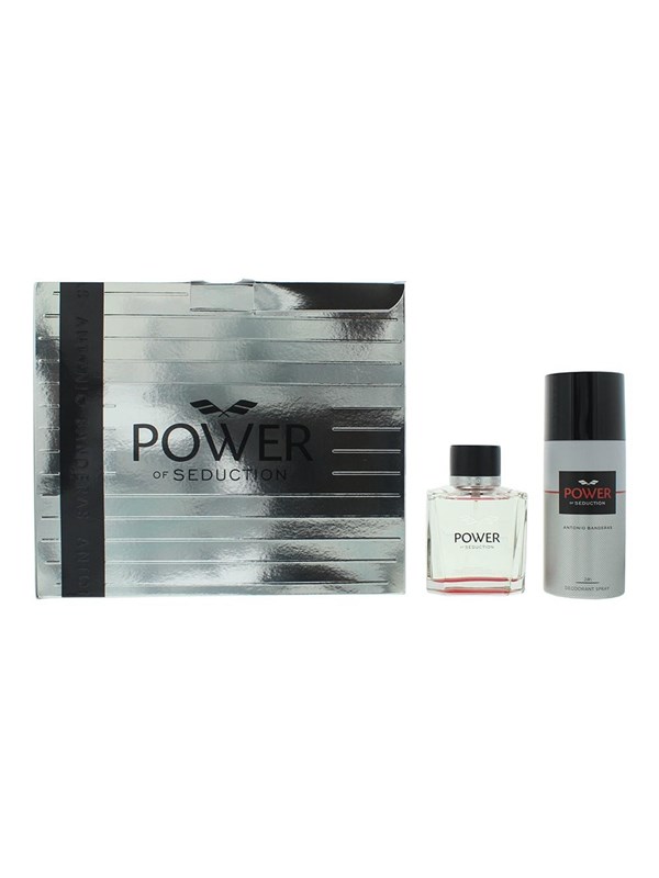 Antonio Banderas Power of Seduction Gift Set (EDT 100 ml + Deodorant Spray 150 ml)