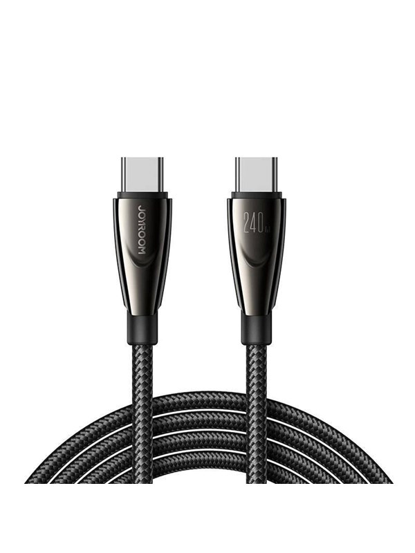 Joyroom Kabel Pioneer 240W USB C til USB C SA31-CC5 / 240W/ 1,2m (sort)