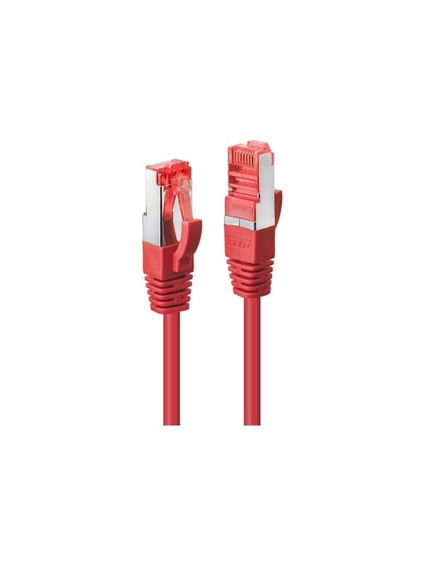 Lindy patch cable - 10 m - red - Rød - 10m