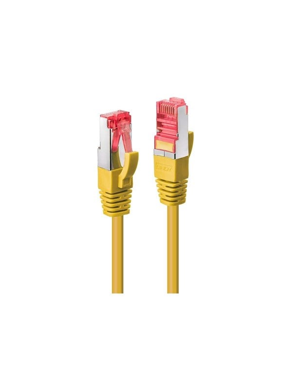 Lindy patch cable - 50 cm - yellow - Gul - 0.5m