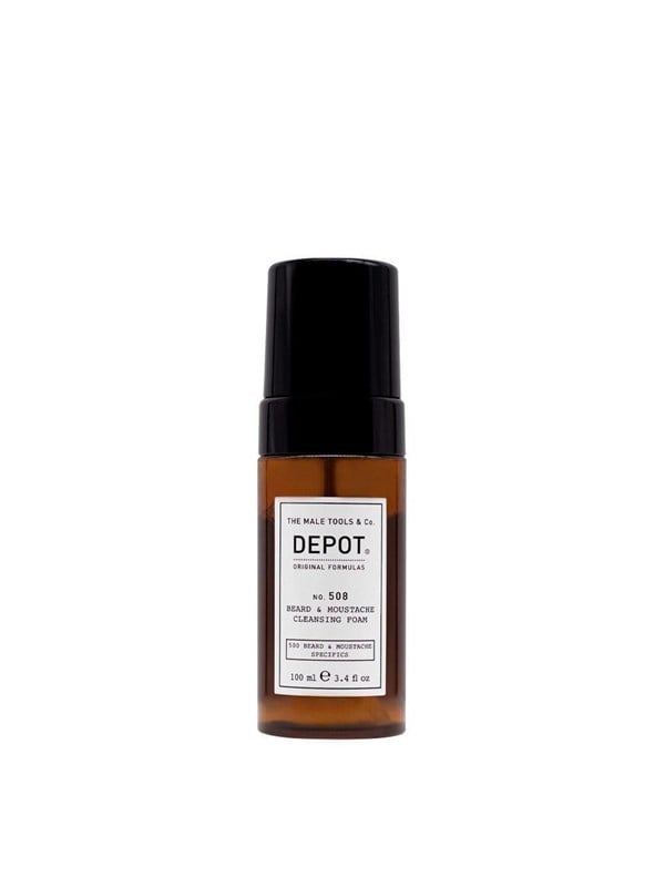 DEPOT MALE TOOLS No. 508 Cleansing Beard & Moustache Foam 100 ml