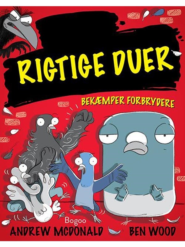 Rigtige duer bekæmper forbrydere - Tegneserier - Hardback