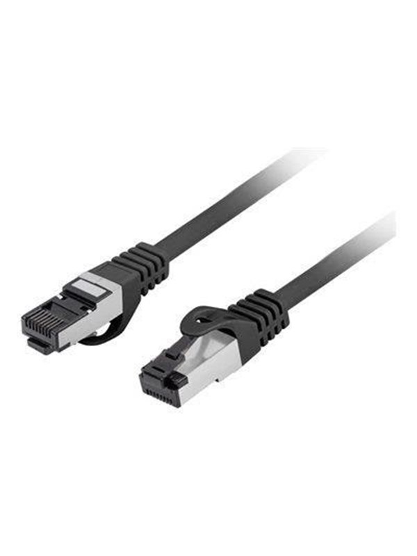 Lanberg Patchcord Lanberg S/FTP cat.8.1 0,5m LSZH CU fluke passed czarny