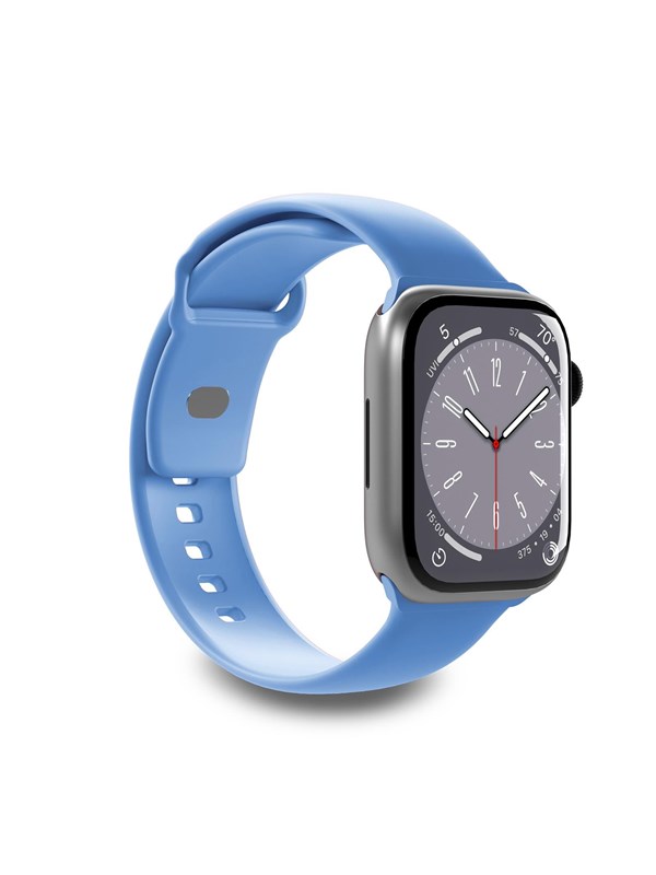 PURO ICON, Urrem, Apple, Apple Watch 42-44-45-49 mm, Silikone, Metal, S/M/L