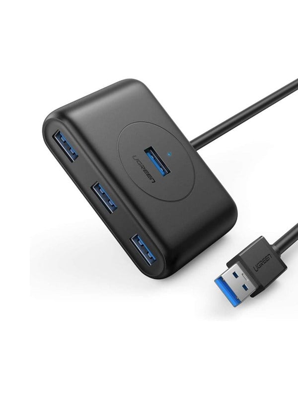 Ugreen 20290 - USB Hub - USB 3.2 Gen 1 Type-A 5000 Mbit/s - sort