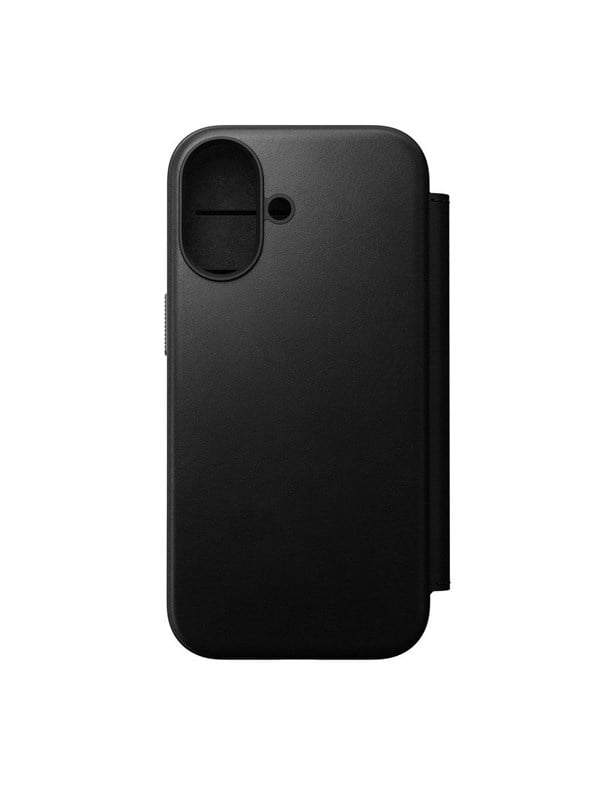 Nomad - Modern Leather Folio - iPhone 17 | Black | Leather