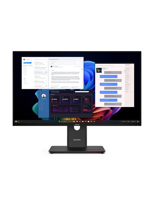 27" Lenovo ThinkVision T27UD-40 - 3840x2160 (4K) - 60Hz - IPS - 100W USB-C billede