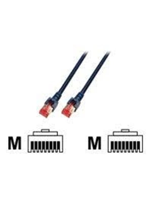 EFB NORDIC EFB-Elektronik ECOLAN patch cable - 1.5 m - black - Sort - 1m