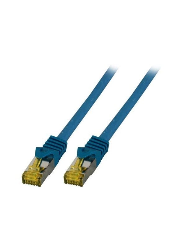 EFB Elektronik MK7001.0,15BL netværkskabel Blå 0,15 m Cat6a S/FTP (S-STP)