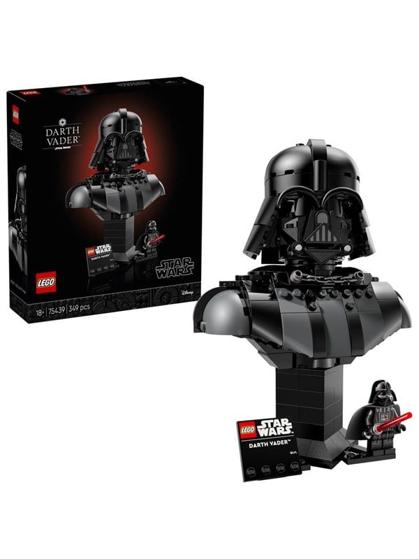LEGO Star Wars 75439 - Darth Vader buste (18+, 349 dele)