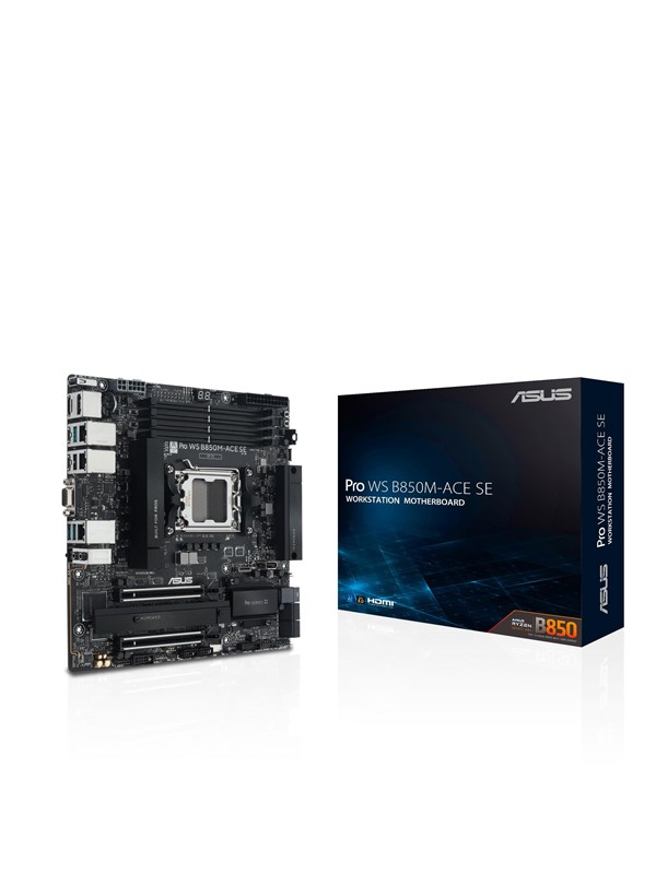 Bundkort ASUS Pro WS B850M-ACE SE AM5 - micro ATX