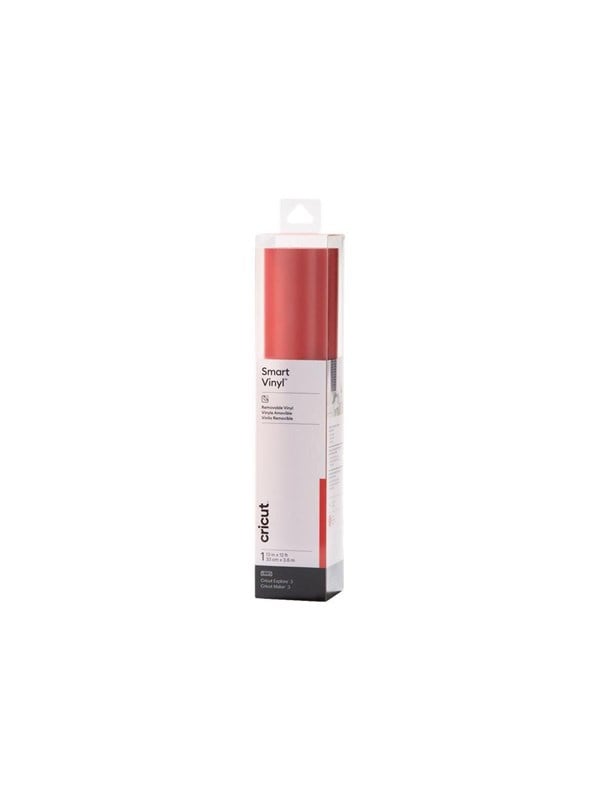 Cricut Smart Vinyl - craft material - 33 cm x 3.6 m - red - vinyl