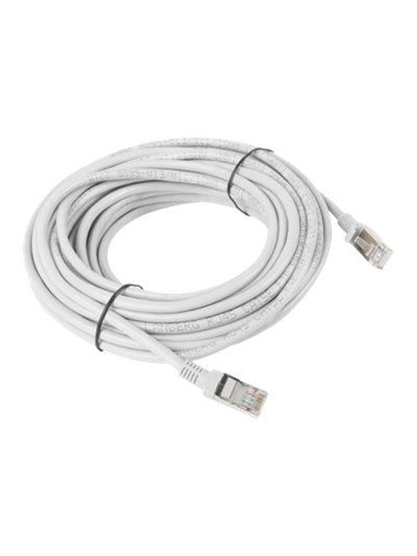 Lanberg patch cable - 10 m - grey RAL 7035 - Grå - 10m