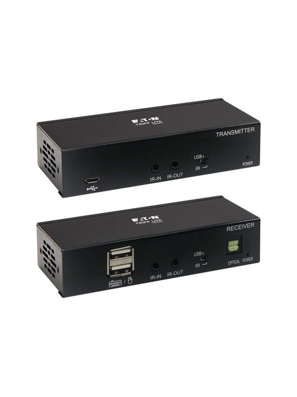 Eaton Tripp Lite Series USB C to HDMI over Cat6 Extender Kit with KVM Support, 4K 60Hz, 4:4:4, Transmitter/Receiver, USB, PoC, HDCP 2.2, up to 230