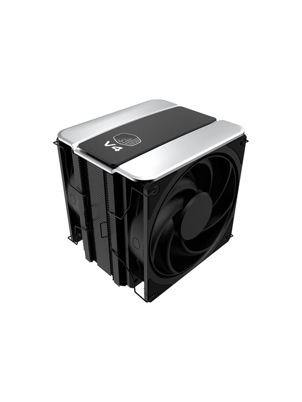 Cooler Master V4 Alpha 3DHP CPU Køler 1-pack Sort Sølv 120 mm