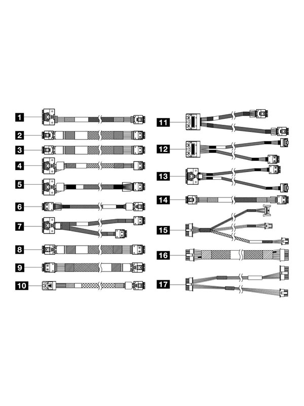 Lenovo storage cable kit