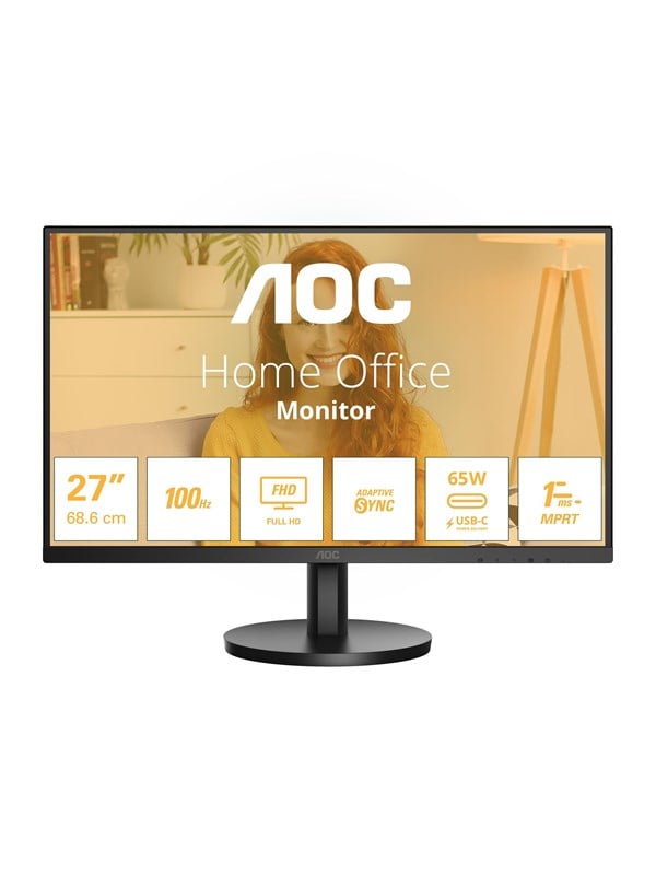 AOC Basic-line 27B3CA2 27" IPS 1920 x 1080 (Full HD) HDMI USB-C 100Hz