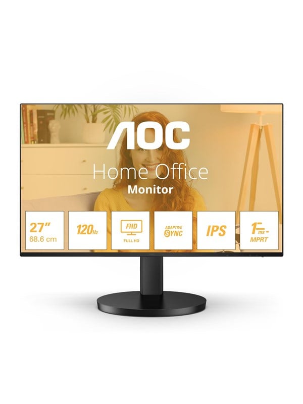 AOC Basic-line 27B3HA2 27" IPS 1920 x 1080 (Full HD) VGA (HD-15) HDMI 100Hz