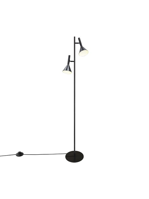 Nordlux Kelvis gulvlampe, sort billede