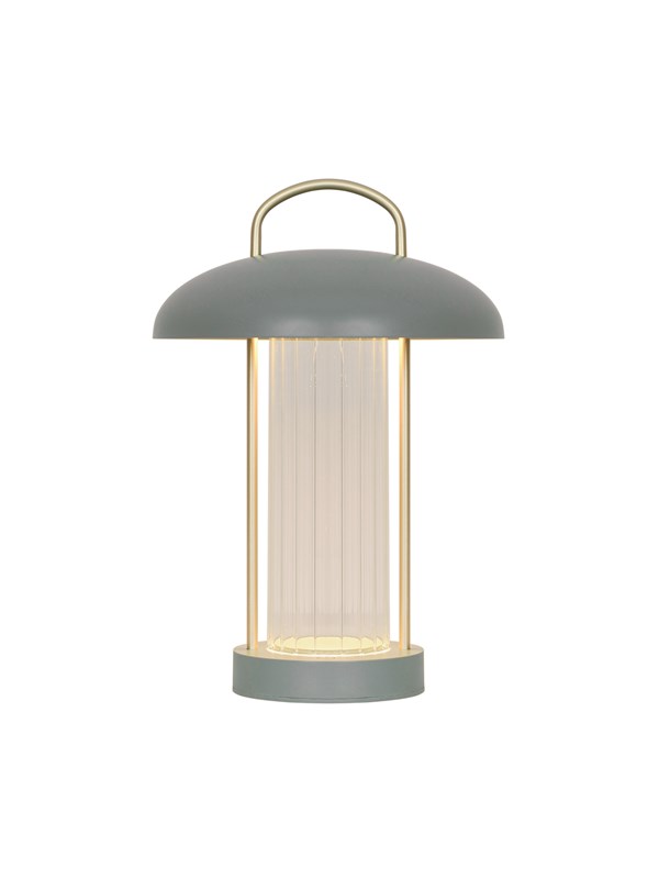 Nordlux Mirano Portable bordlampe, støvet grøn