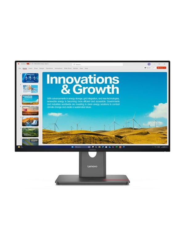 Lenovo ThinkVision P24QD-40 24" IPS 2560 x 1440 (2K) USB-C 3.2 HDMI DisplayPort 120Hz