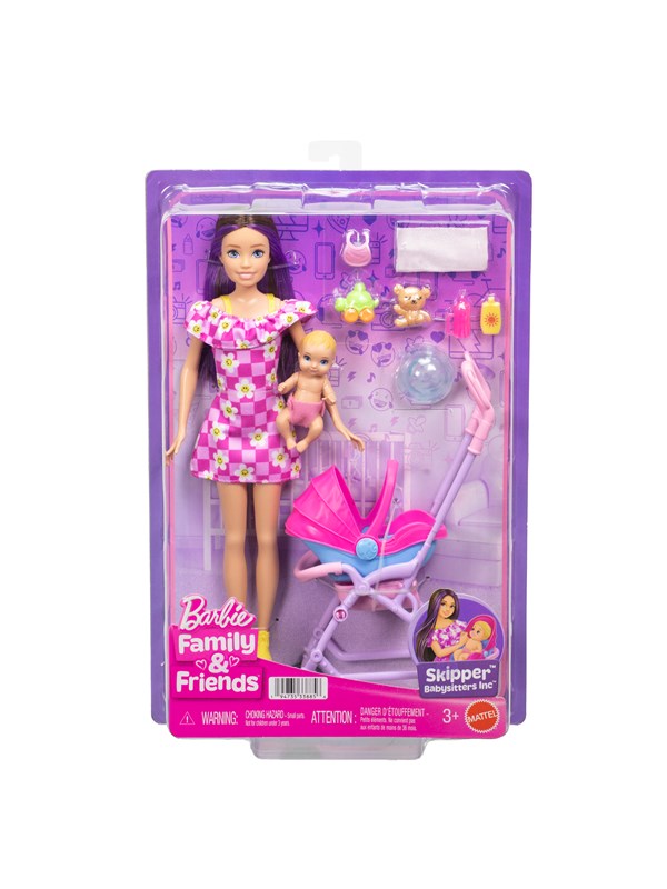 Barbie Babysitting Skipper Playset