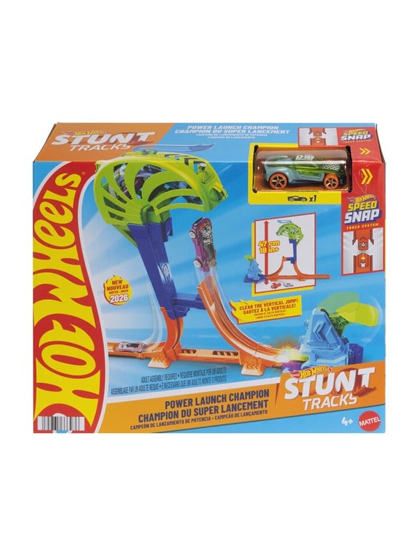Hot Wheels Stunt Tracks Vertical Slam Launch billede