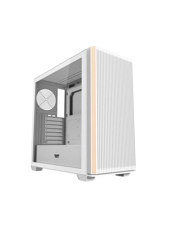 Darkflash DS900WS ATX computer case without fans (White)