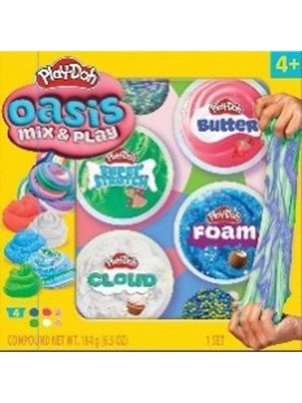 Play-doh - Oasis Mix & Play - Modellervoks 4-pak - Hasbro
