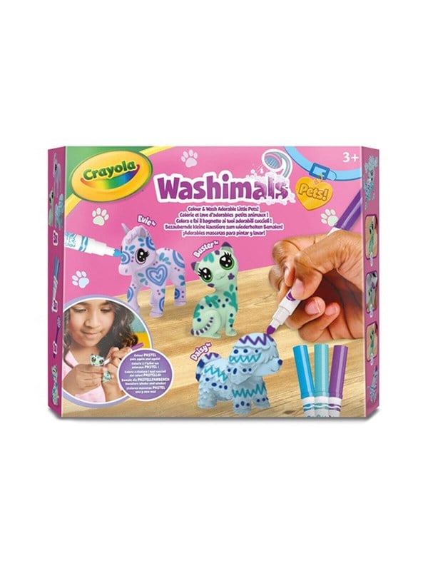 Crayola - Washimals Pastel Kæledyr