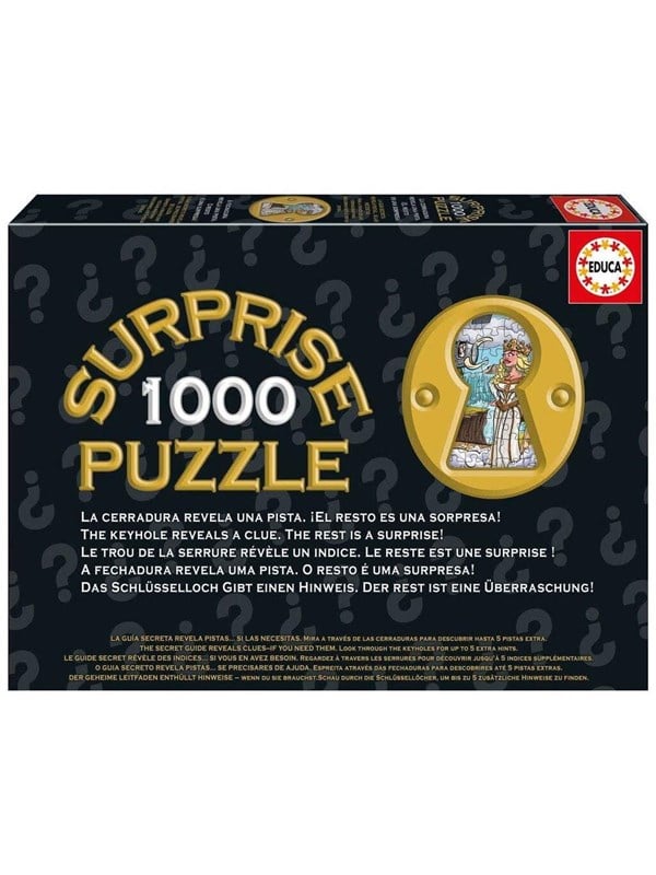 Educa Puslespil - 1000 Brikker - Knights Round The Table Surpris
