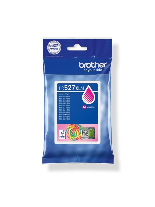 Brother Brother LC527XL Blækpatron magenta LC527XLM Modsvarer: N/A