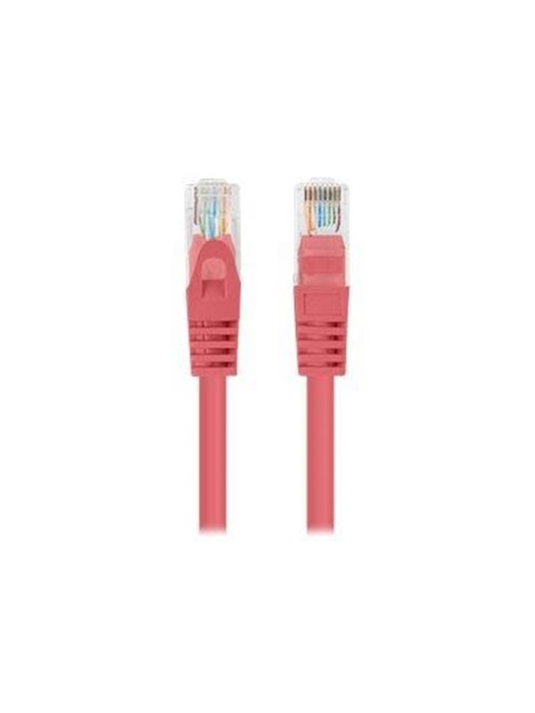Lanberg patch cable - 2 m - red RAL 3017 - Rød - 2m
