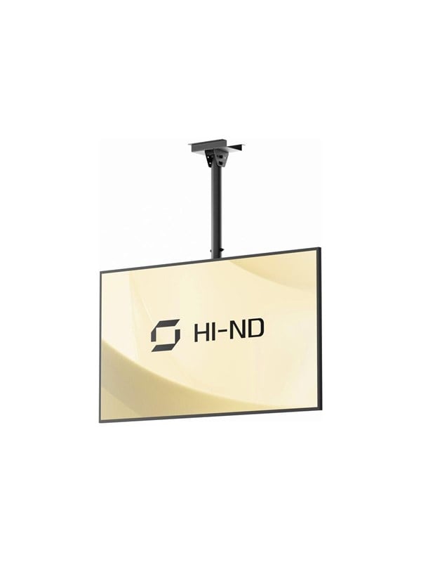 HI-ND mounting component - for flat panel - black - Maks 50 kg - Maks størrelse 65"
