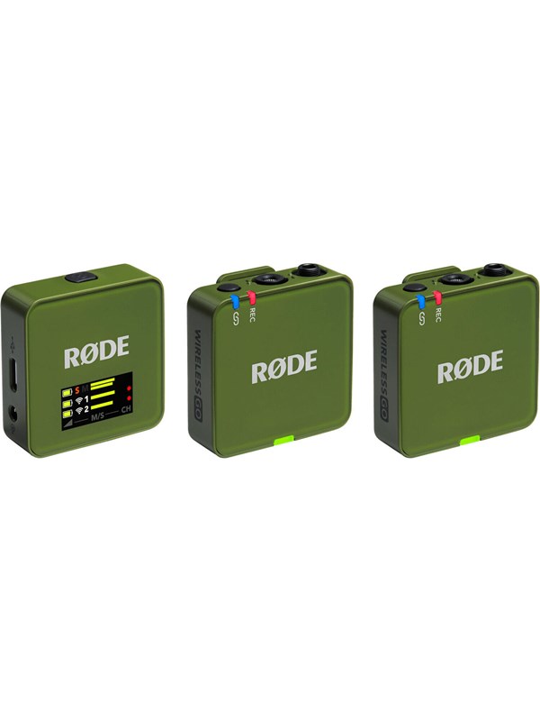 RØDE Wireless GO (Gen 3) - mørkegrøn