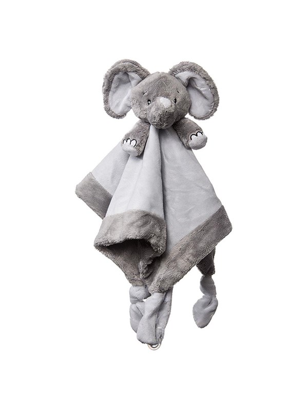 My Teddy NUSSEKLUD ELEFANT GRÅ 35x35CM