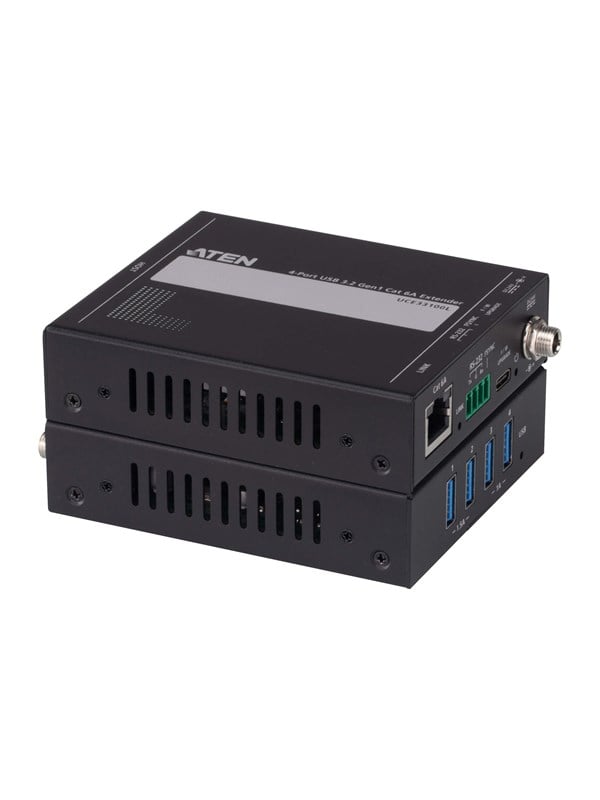 ATEN UCE33100 4-Port USB 3.2 Gen 1 Cat 6A Extender (up to 100 m)