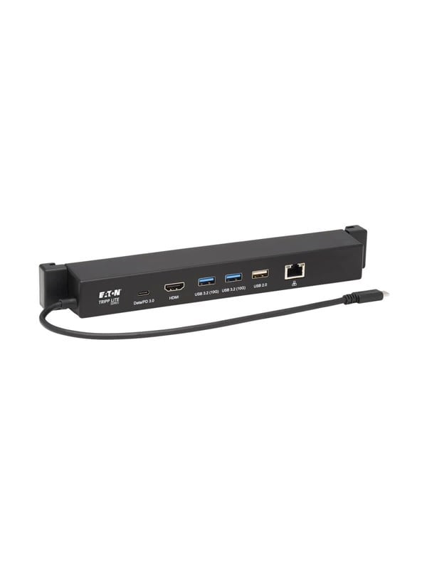 Eaton Series USB-C Dock for Microsoft Surface - 4K HDMI USB 3.2 Gen 2 USB-A Hub GbE 100W PD Charging Black