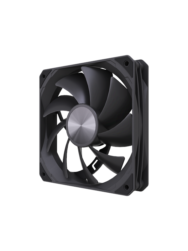 DUTZO F120 Performance - Kabinet køler - 120mm - Sort - 32 dBA