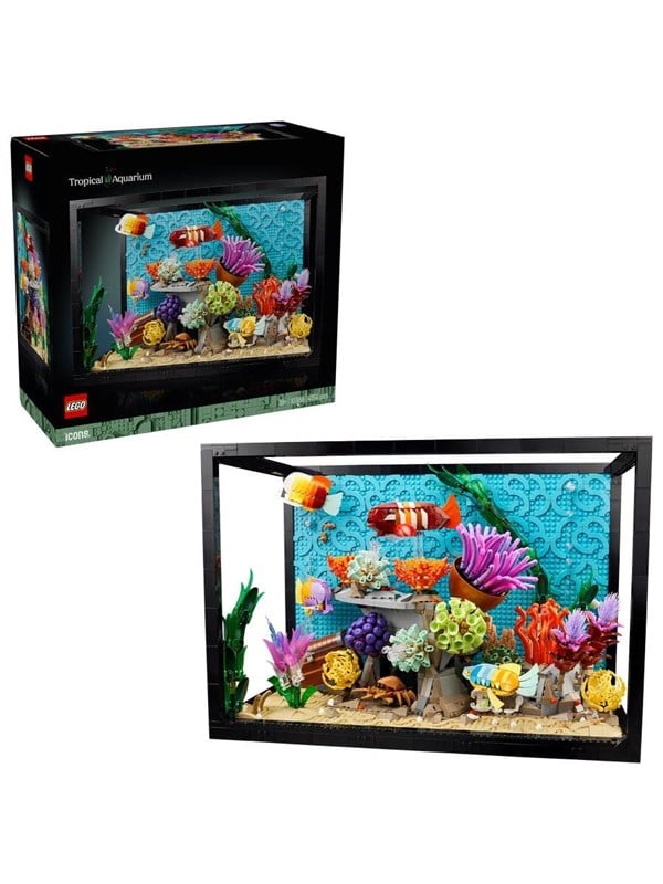 LEGO Icons 10366 Tropisk Akvarium - byggesæt til voksne