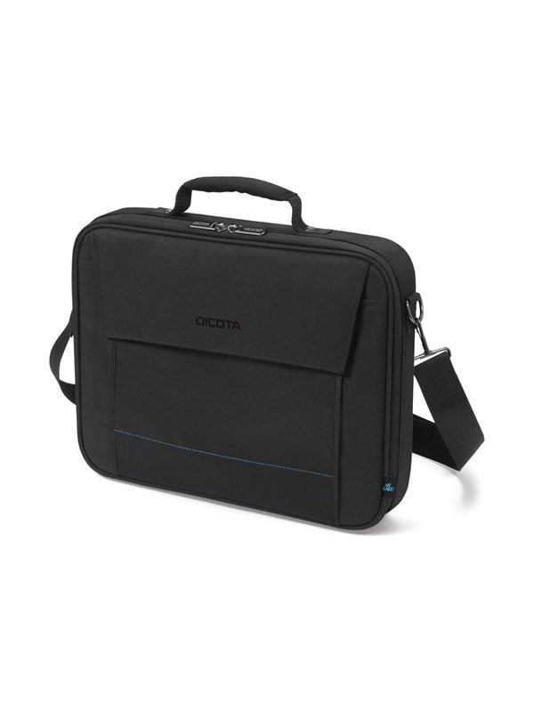 DICOTA TWO Bæretaske til notebook 16" 300D RPET polyester Metalramme Sort