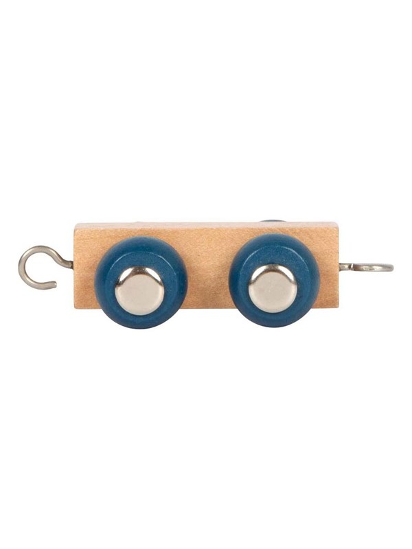 Small Foot - Wooden Letter Train Polar - Trailer billede