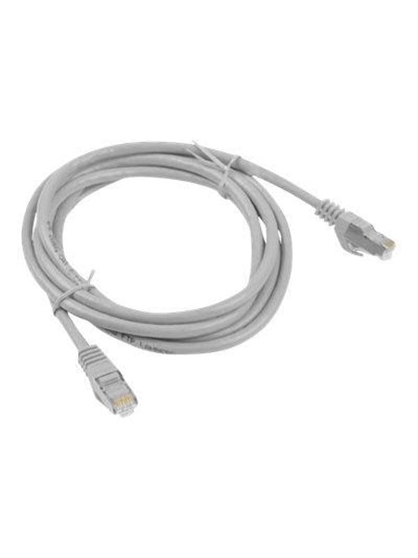 Lanberg CAT 6 Foldet uskærmet snoet par (F/UTP) 1m Patchkabel Grey RAL 7035