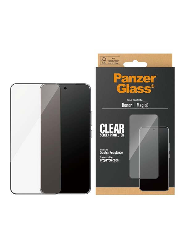 PanzerGlass Screen Protector Honor Magic8 | Ultra-Wide Fit