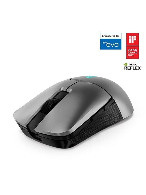 Lenovo Legion M600s Wireless Gaming Mouse - Mus - Optisk - 6 knapper - Grå