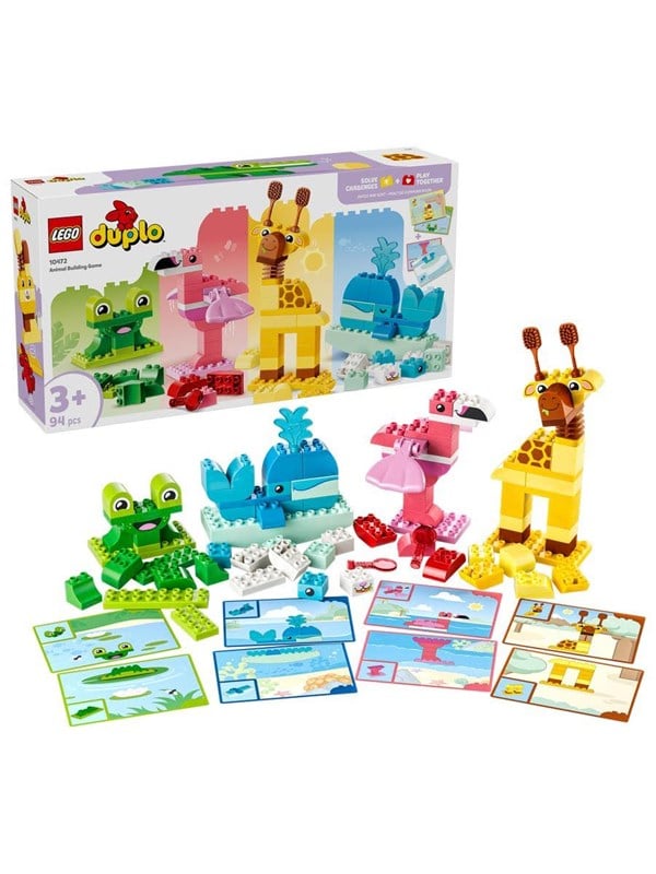 LEGO DUPLO 10472 Dyre-byggespil - byggeklodser til børn 3+