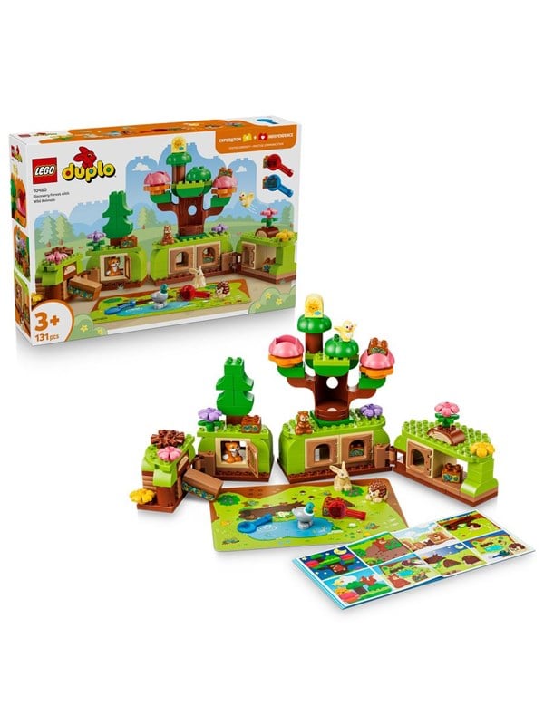 LEGO DUPLO 10480 Oplevelsesskov med vilde dyr billede