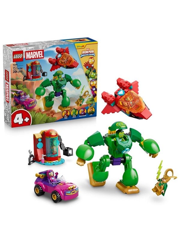 LEGO Disney Junior Marvel 11211 Loke mod Team Iron Man LEGO Disney Junior Marvel 11211 Loke mod Team Iron Man
