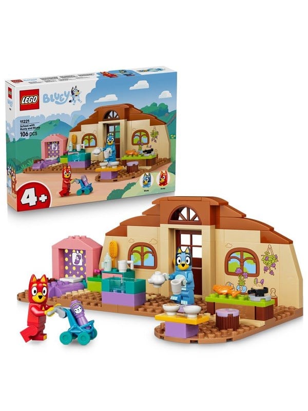 LEGO Bluey 11221 Skole med Rusty og Bluey billede