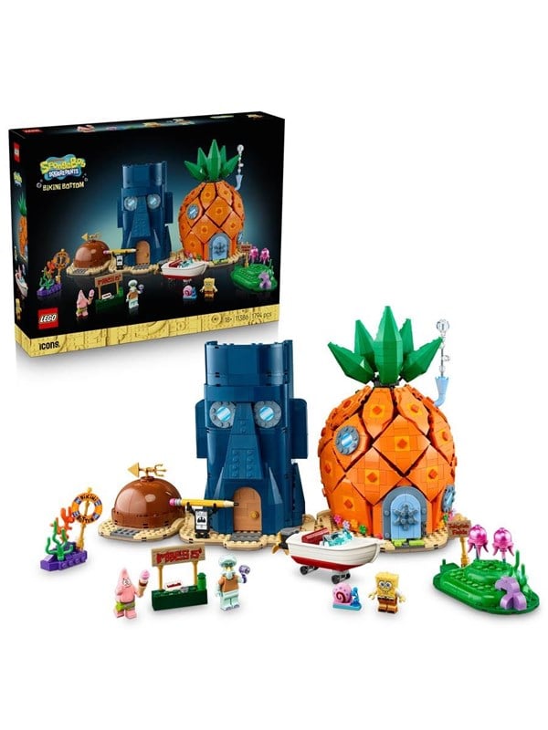 LEGO Icons 11386 SvampeBob Firkant: Bikini-Bunden